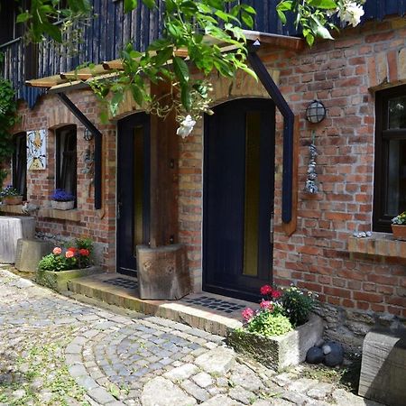 ワイマールAbh Am Blauen Hofアパートメント エクステリア 写真